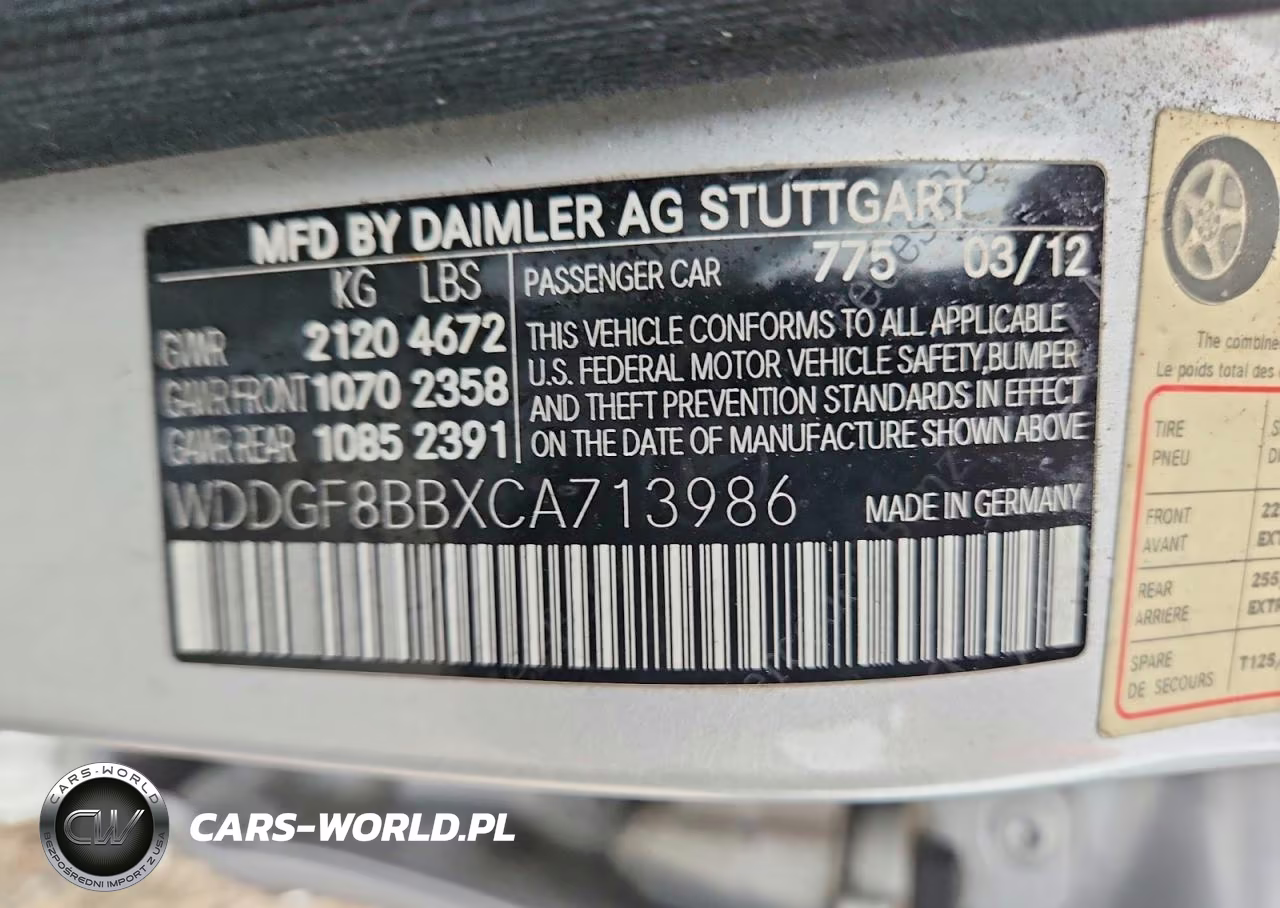 2012 Mercedes-Benz C 300 4Matic VIN:WDDGF8BBXCA713986 - 12