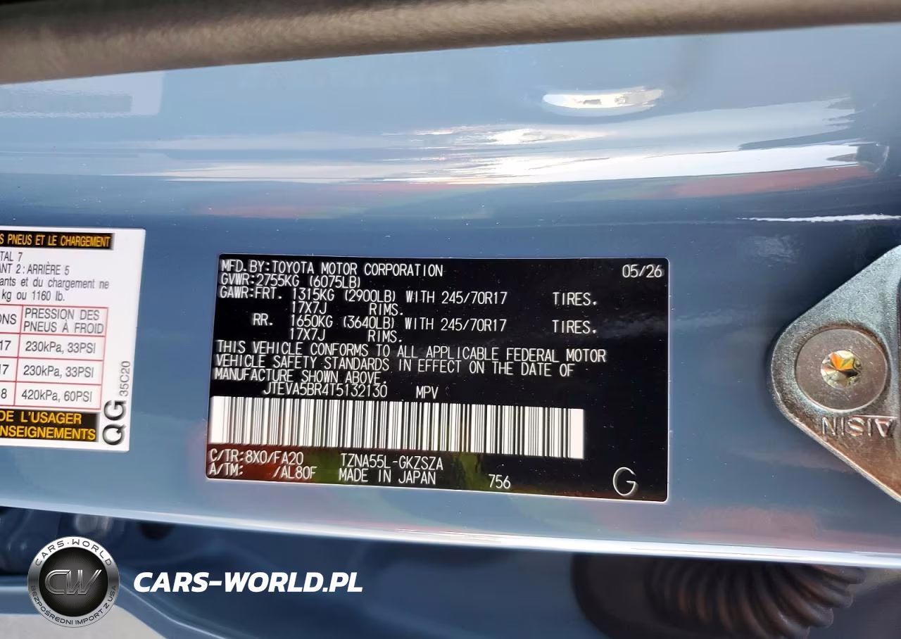 2026 Toyota 4Runner Sr5 VIN:JTEVA5BR4T5132130 - 13
