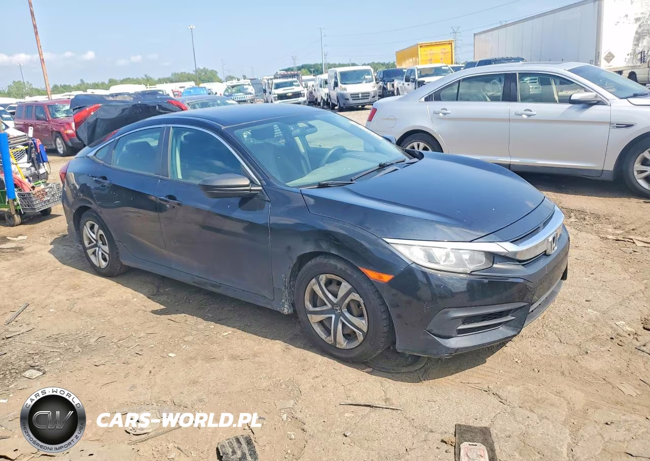 2016 Honda Civic Lx VIN:19XFC2F51GE030836 - 4