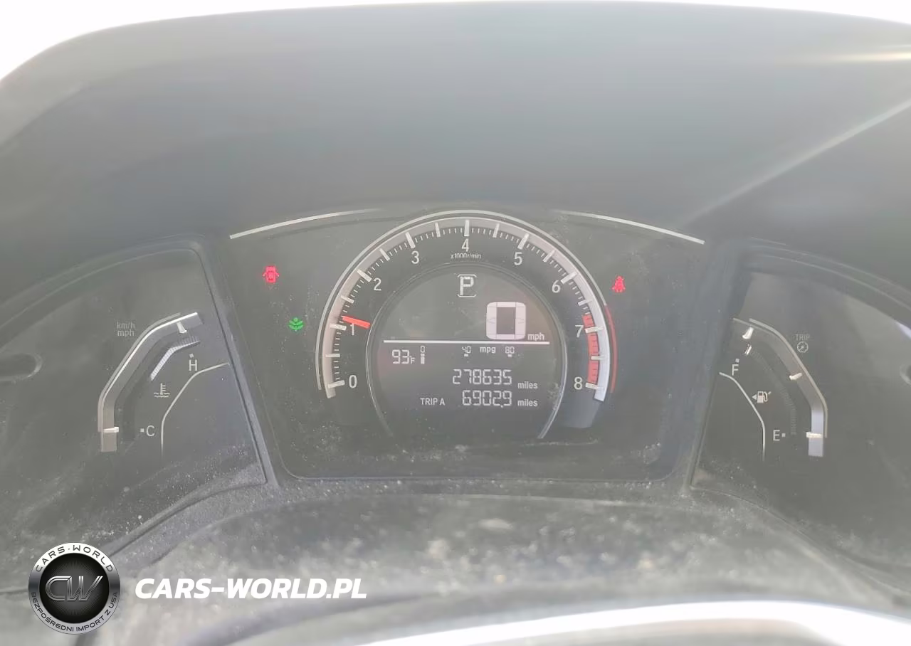 2016 Honda Civic Lx VIN:19XFC2F51GE030836 - 9