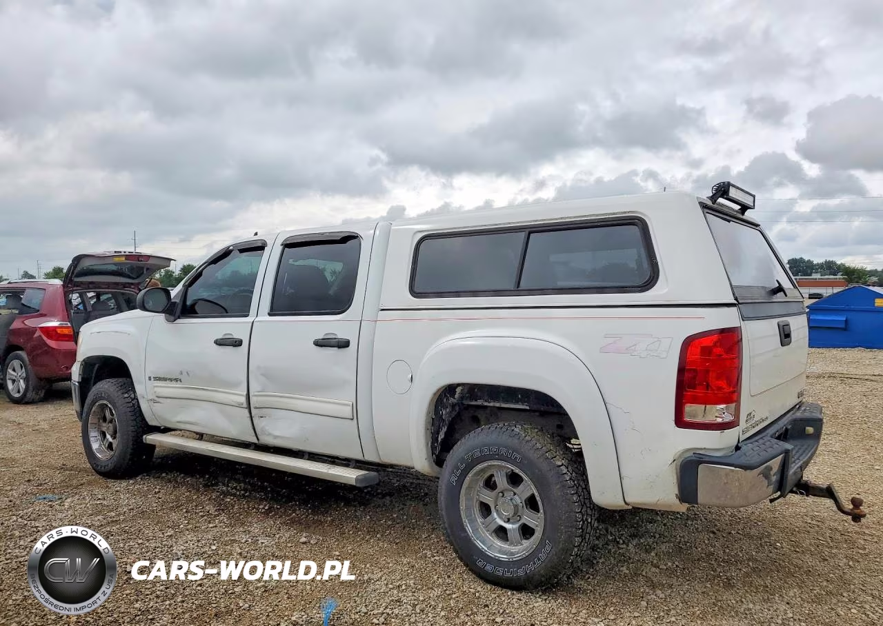 2008 GMC Sierra K1500 VIN:3GTEK13M48G128947 - 2