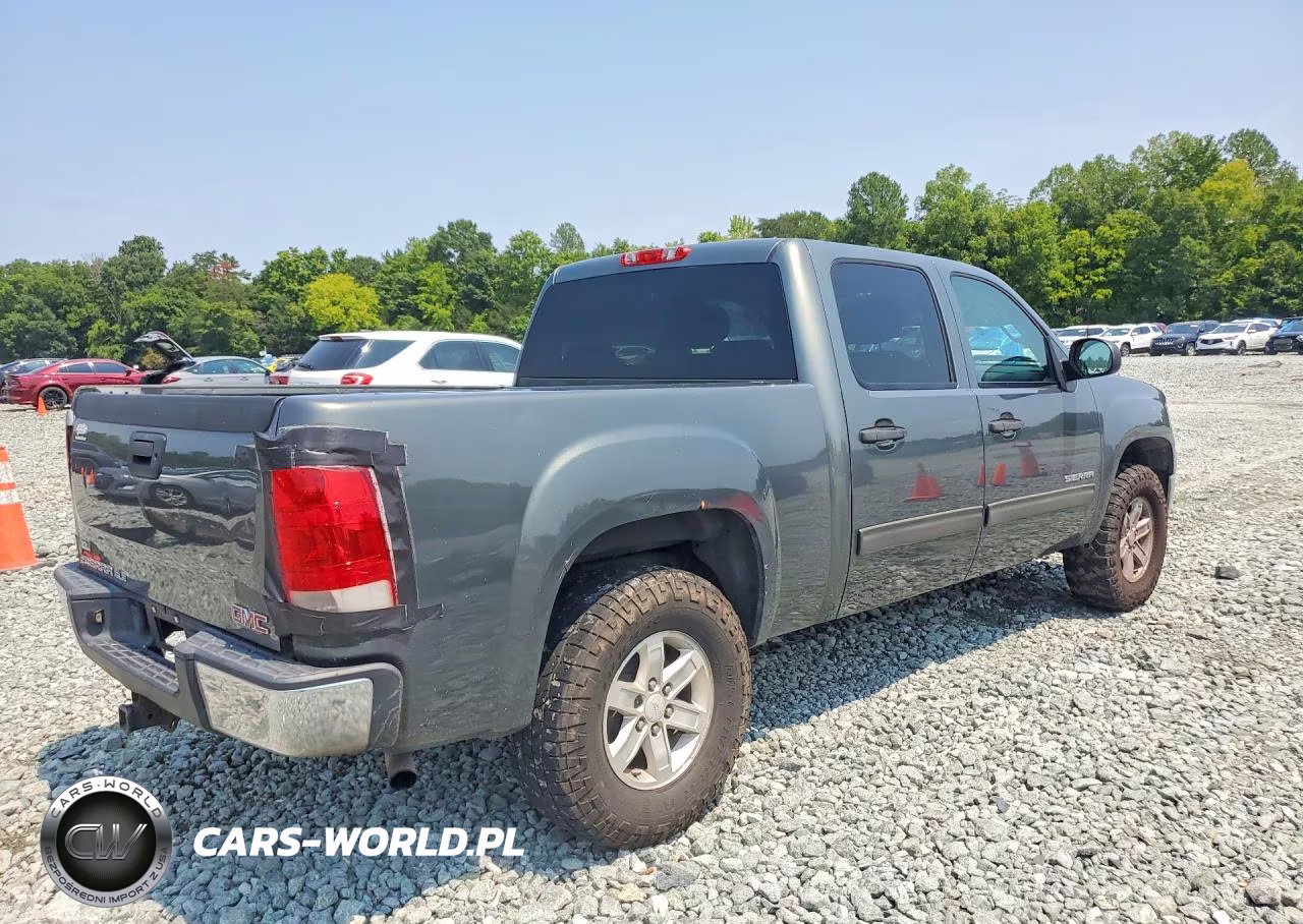 2011 GMC Sierra K1500 Sle VIN:3GTP2VE35BG112672 - 3