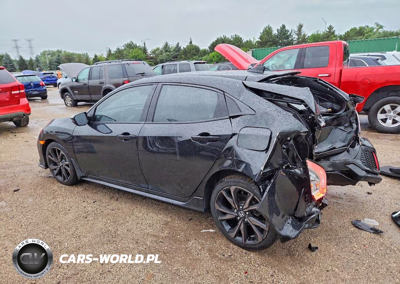 2018 Honda Civic Sport Touring VIN:SHHFK7H93JU230312 - 2