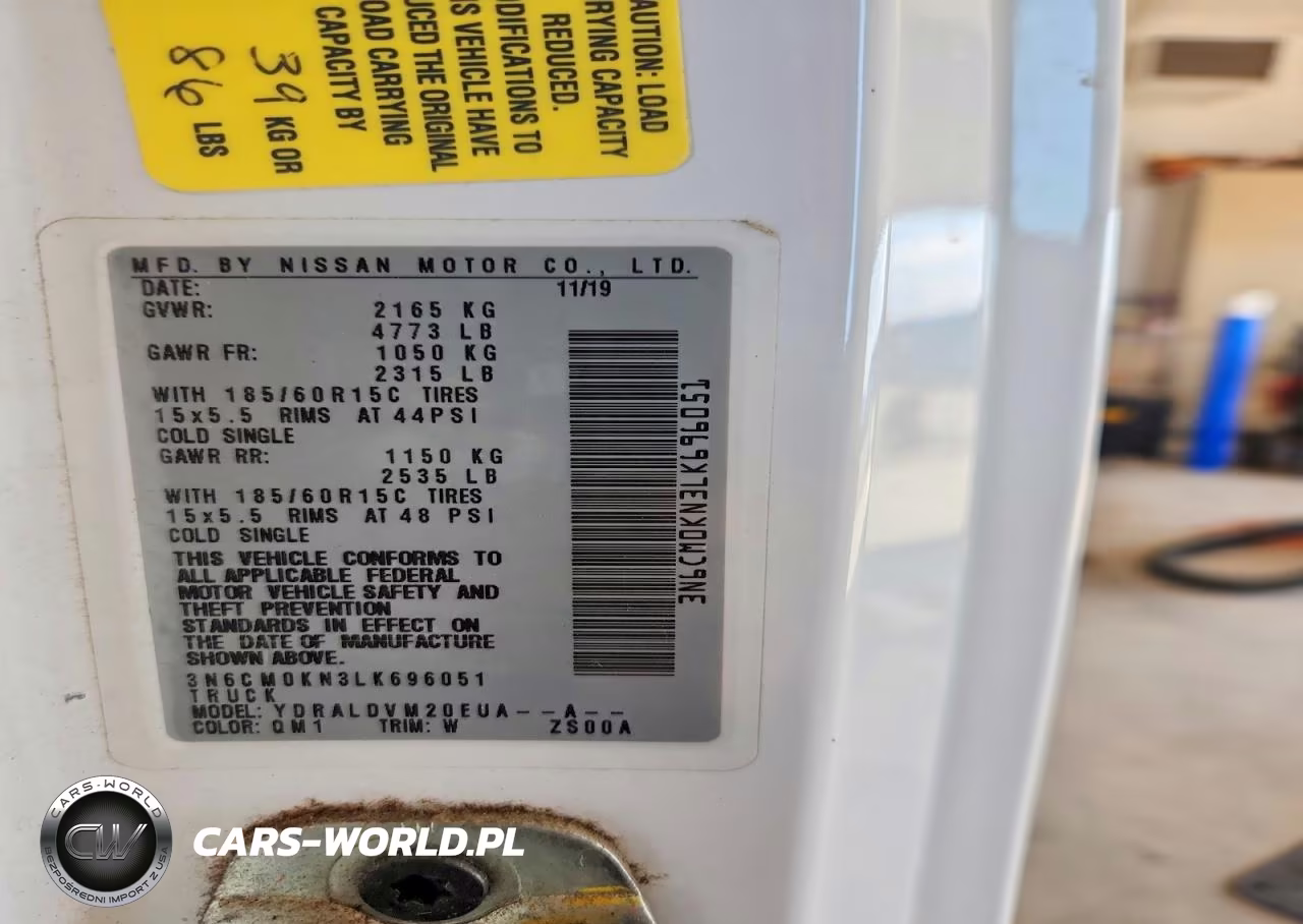 2020 Nissan Nv200 Delivery Van VIN:3N6CM0KN3LK696051 - 13