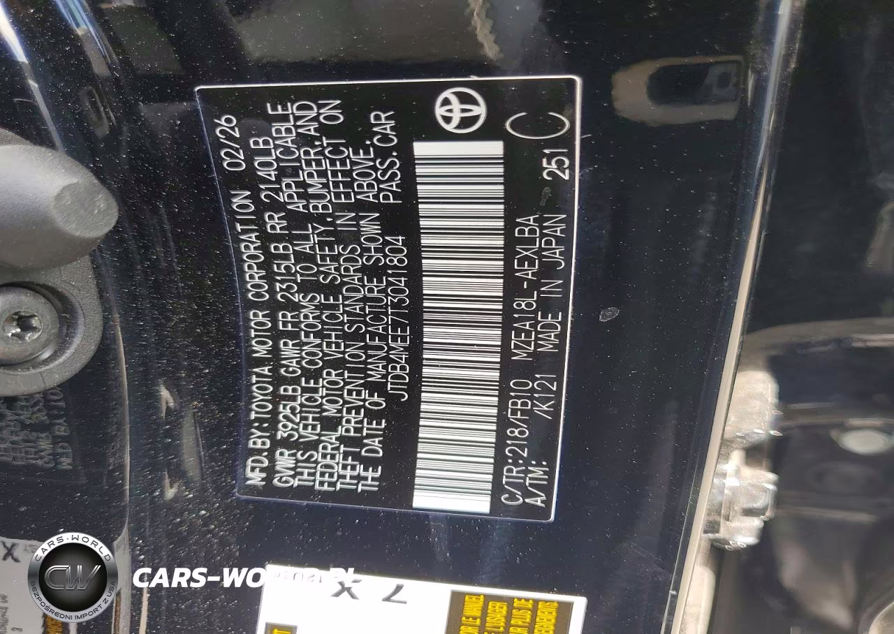 2026 Toyota Corolla Le VIN:JTDB4MEE7T3041804 - 12
