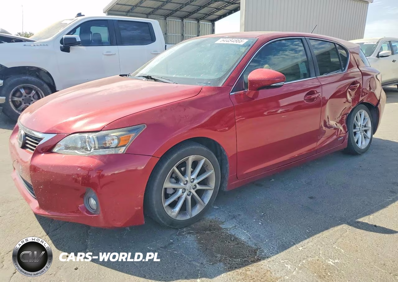 2013 Lexus Ct 200 VIN:JTHKD5BH0D2131113 - 1