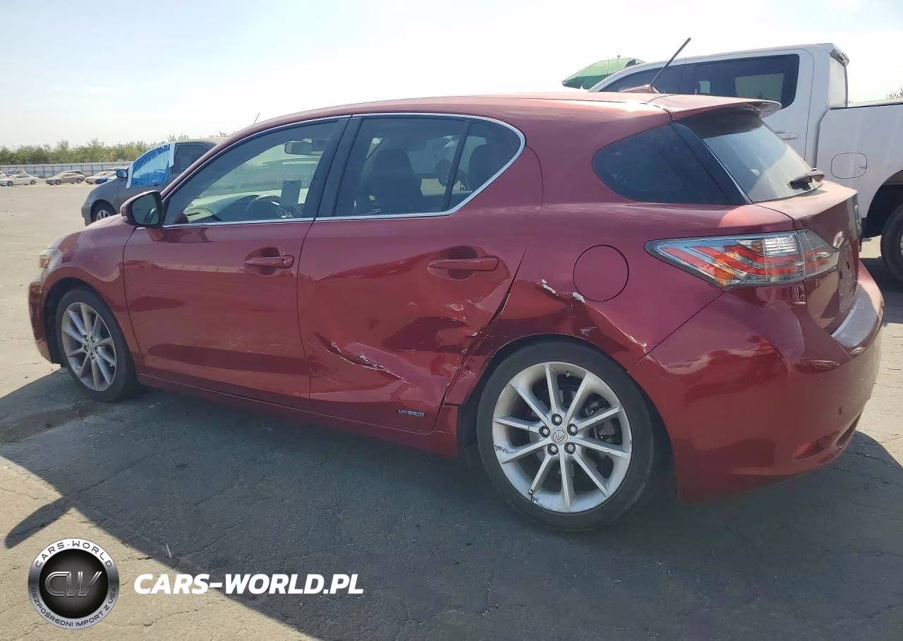 2013 Lexus Ct 200 VIN:JTHKD5BH0D2131113 - 2