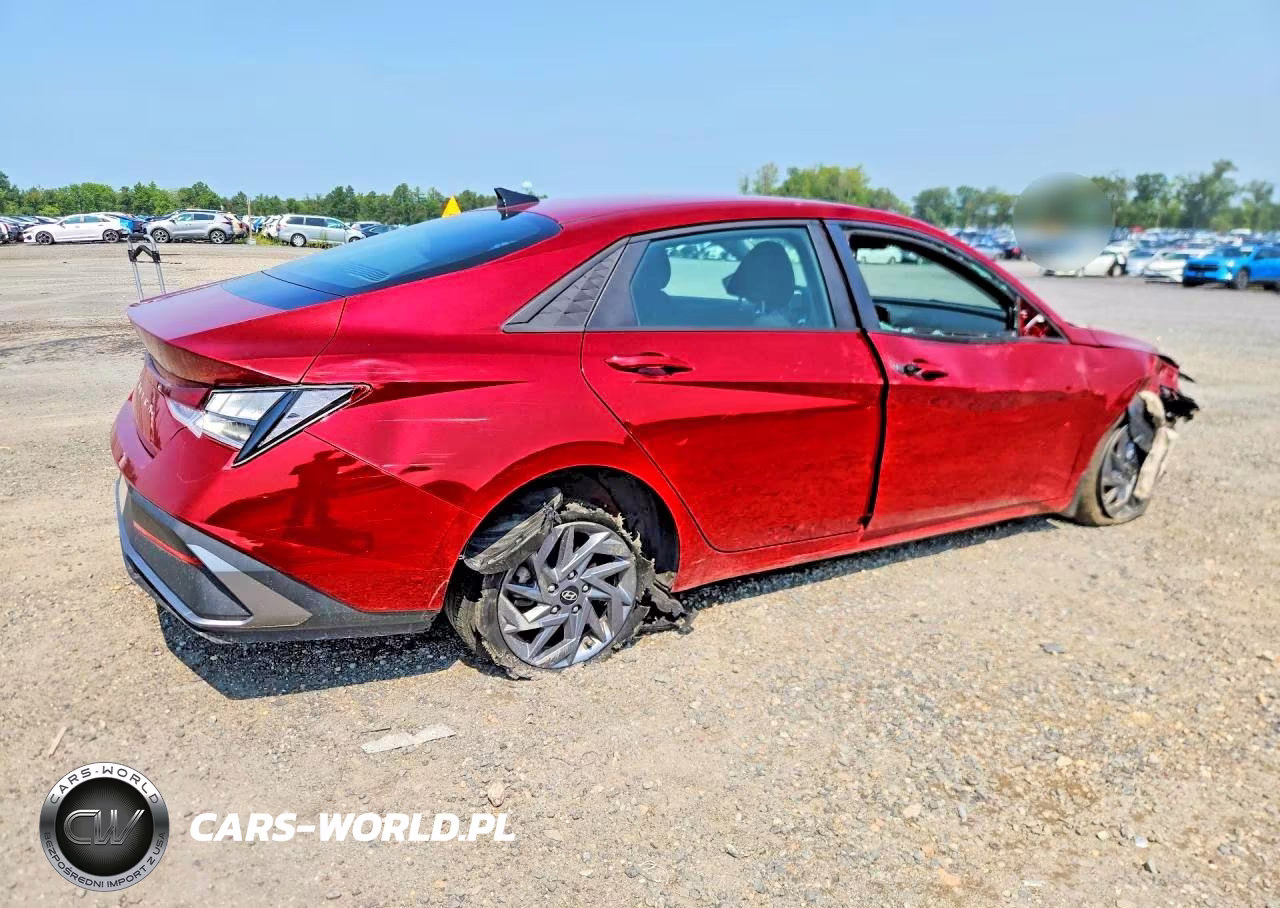 2024 Hyundai Elantra Sel VIN:KMHLM4DG5RU712165 - 3