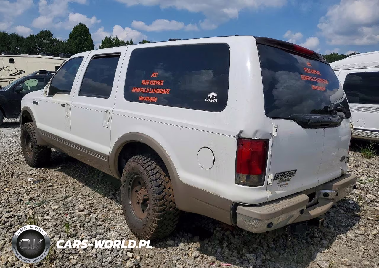 2001 Ford Excursion Limited VIN:1FMNU43S01EA08579 - 2