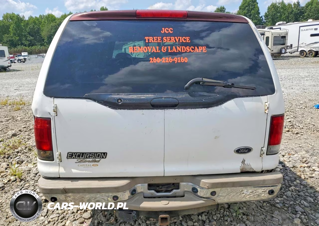 2001 Ford Excursion Limited VIN:1FMNU43S01EA08579 - 6