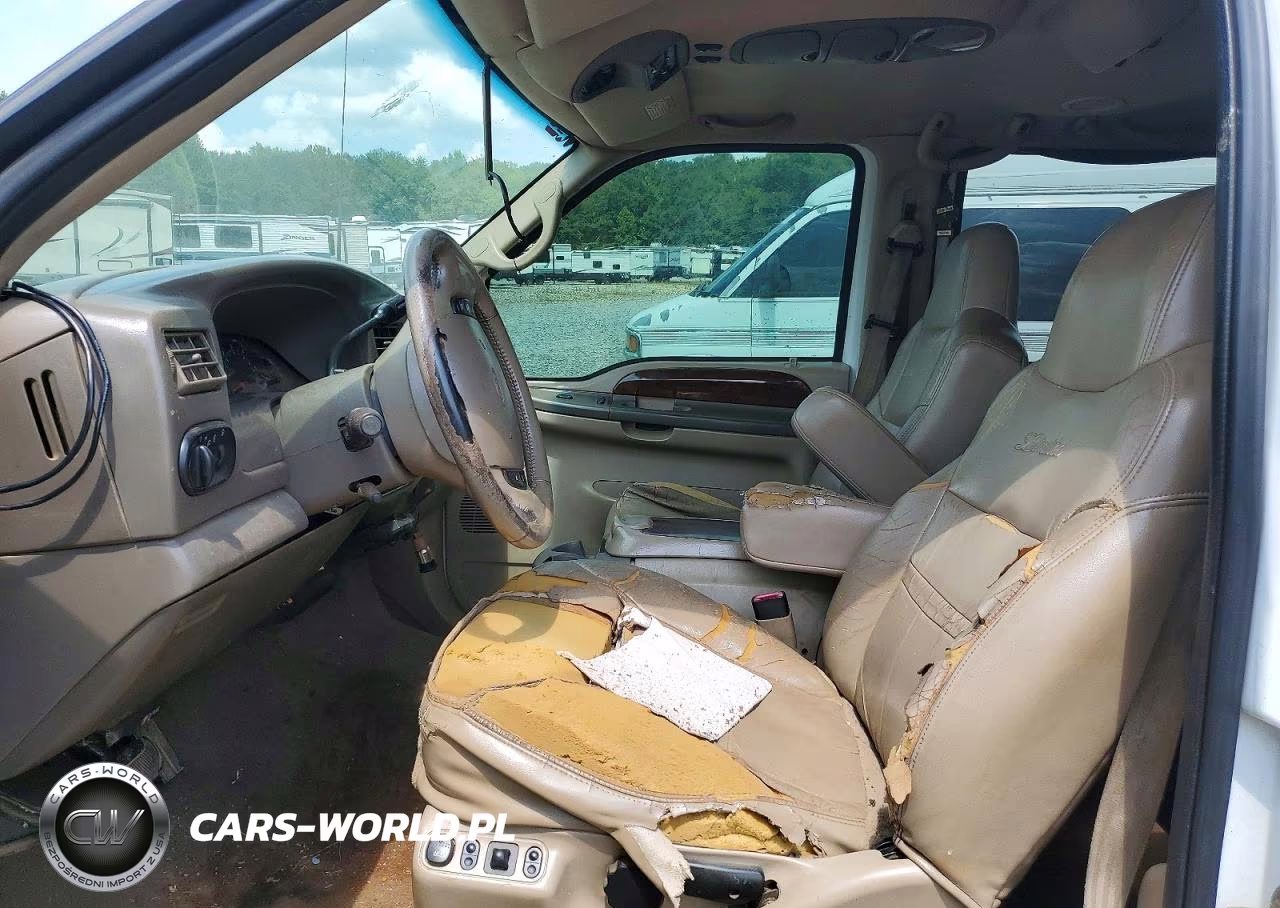 2001 Ford Excursion Limited VIN:1FMNU43S01EA08579 - 7