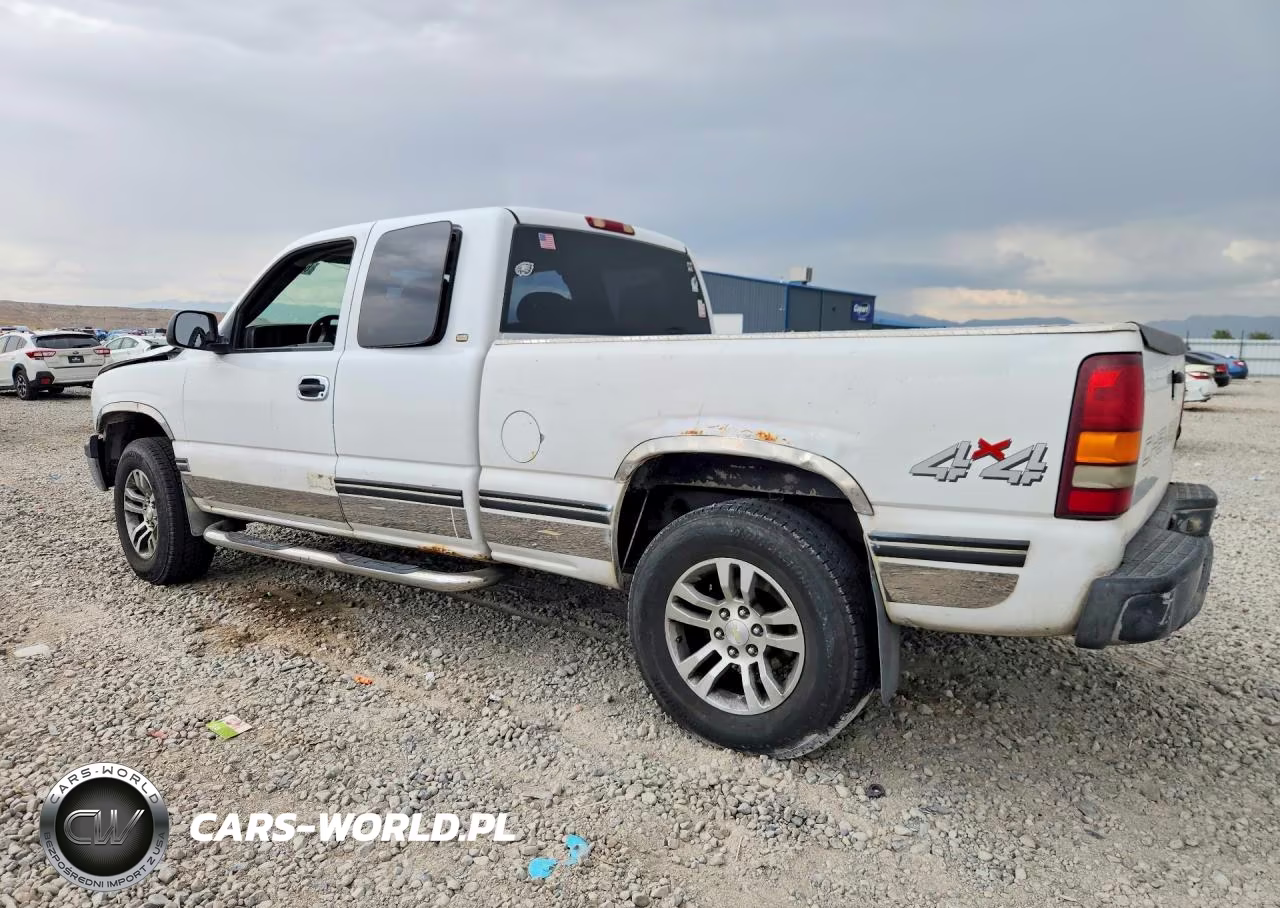 2000 Chevrolet Silverado K1500 VIN:1GCEK19TXYE169296 - 2