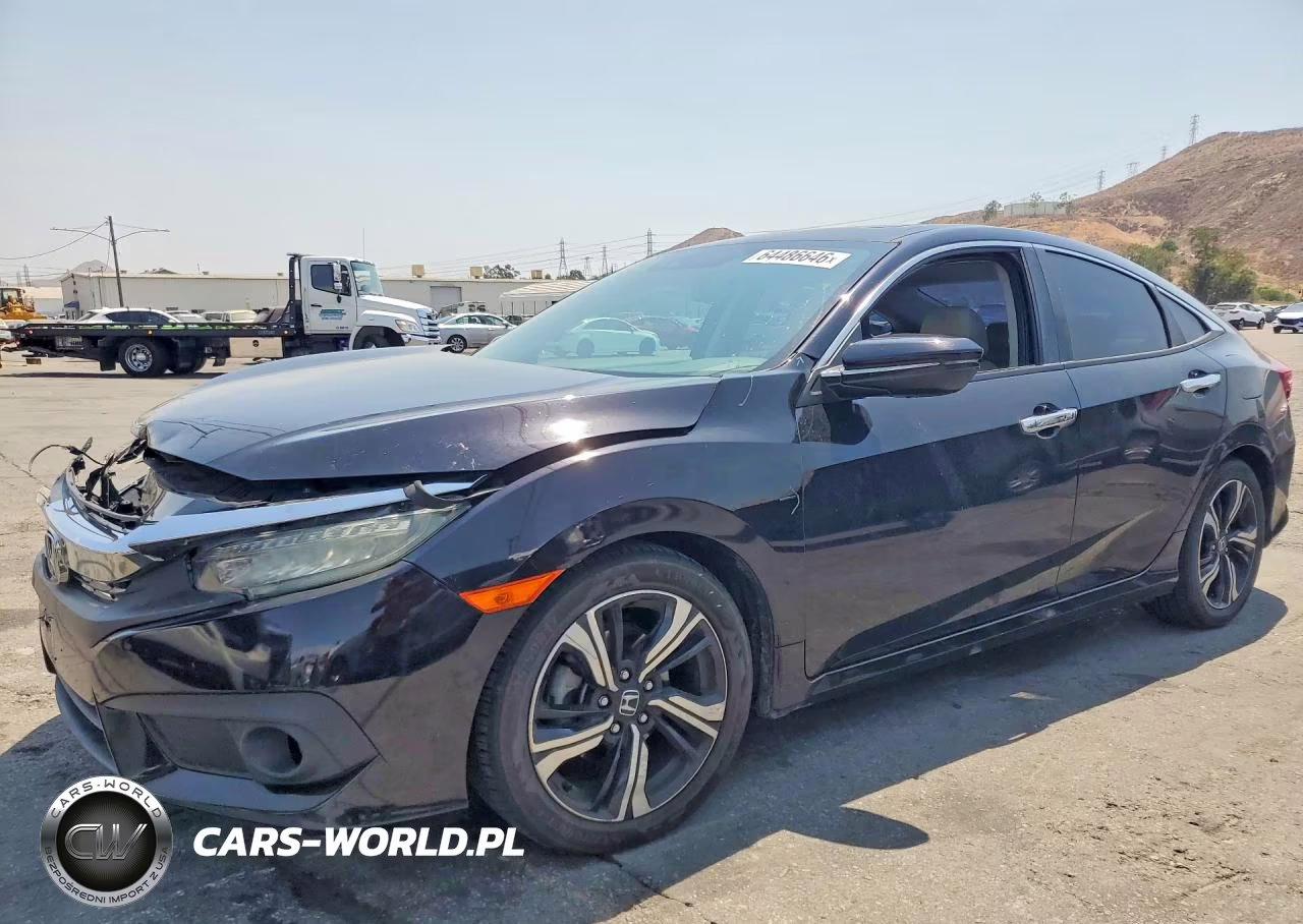 2016 Honda Civic Touring VIN:2HGFC1F93GH635234 - 1