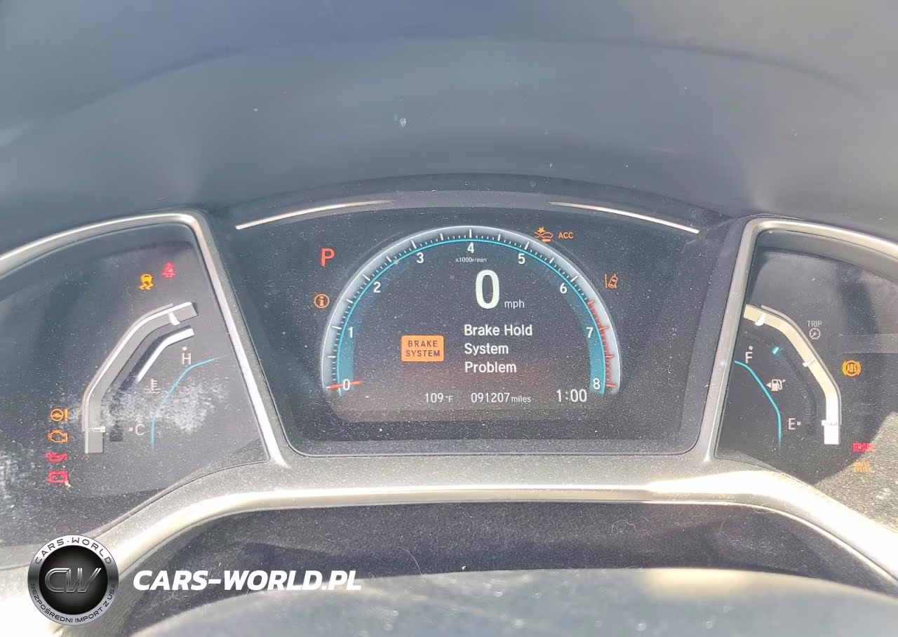 2016 Honda Civic Touring VIN:2HGFC1F93GH635234 - 9