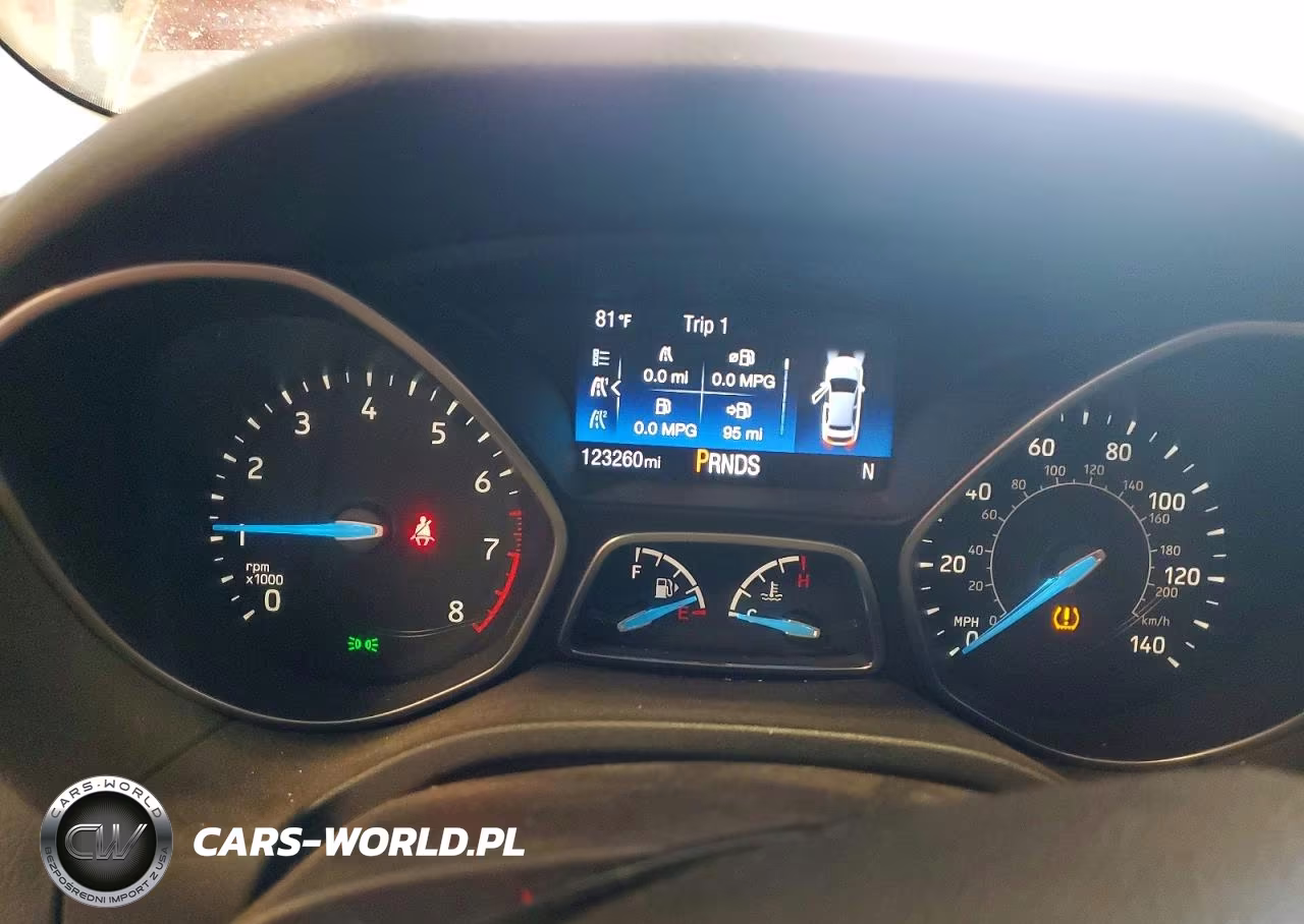 2016 Ford Focus Se VIN:1FADP3FE4GL234464 - 9