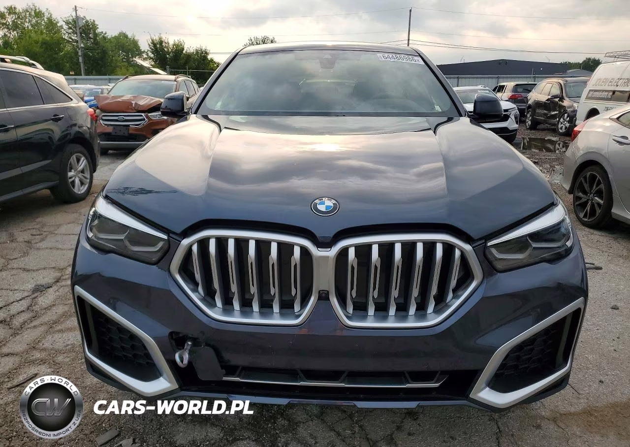 2022 BMW X6 xDrive40I VIN:5UXCY6C05N9J68710 - 5