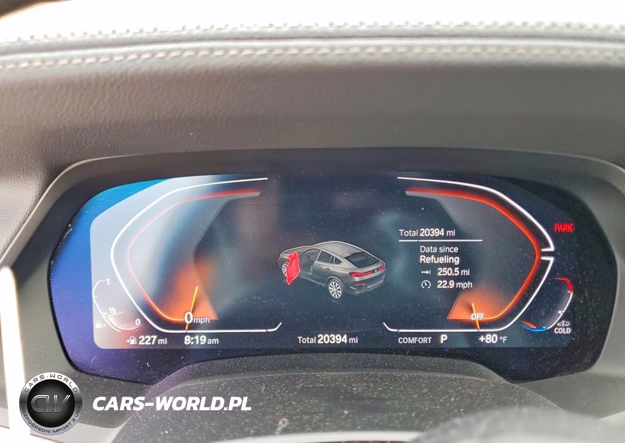2022 BMW X6 xDrive40I VIN:5UXCY6C05N9J68710 - 9