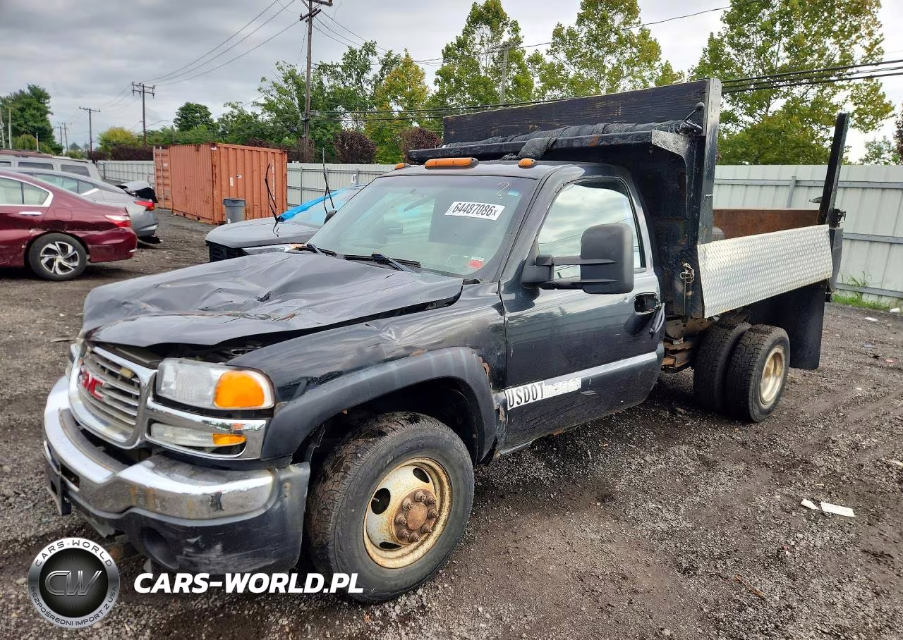 2004 GMC Sierra Dump Truck VIN:1GDJK34UX4E222255 - 1