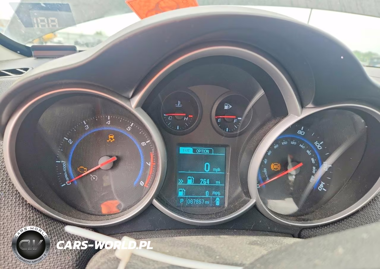 2014 Chevrolet Cruze Lt VIN:1G1PC5SB8E7325116 - 9