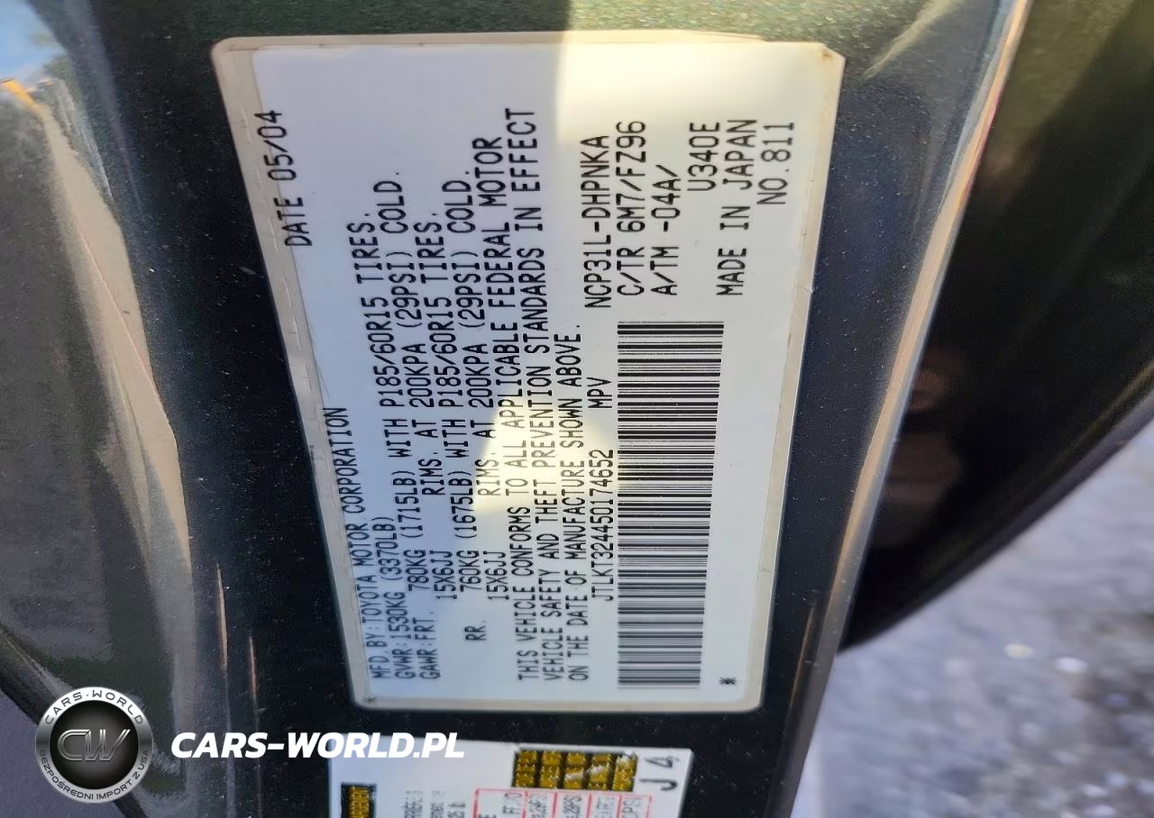 2005 Scion Xb Base VIN:JTLKT324450174652 - 12