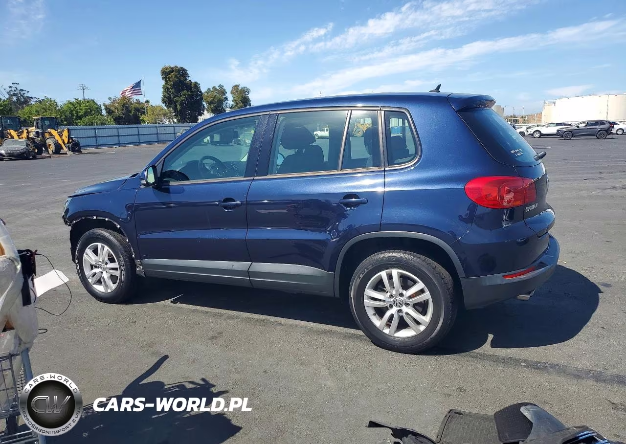 2014 Volkswagen Tiguan S VIN:WVGAV3AX7EW504208 - 2