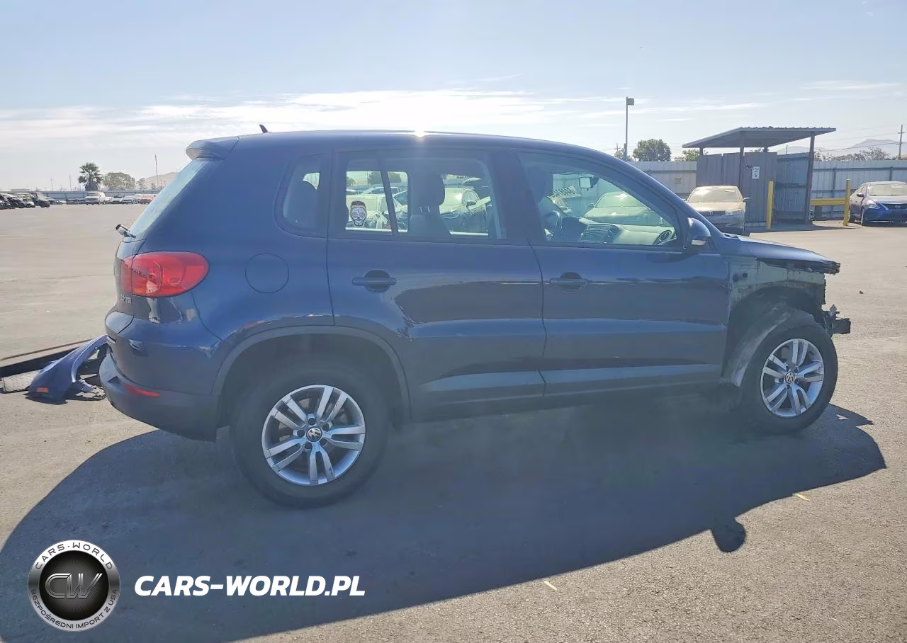 2014 Volkswagen Tiguan S VIN:WVGAV3AX7EW504208 - 3