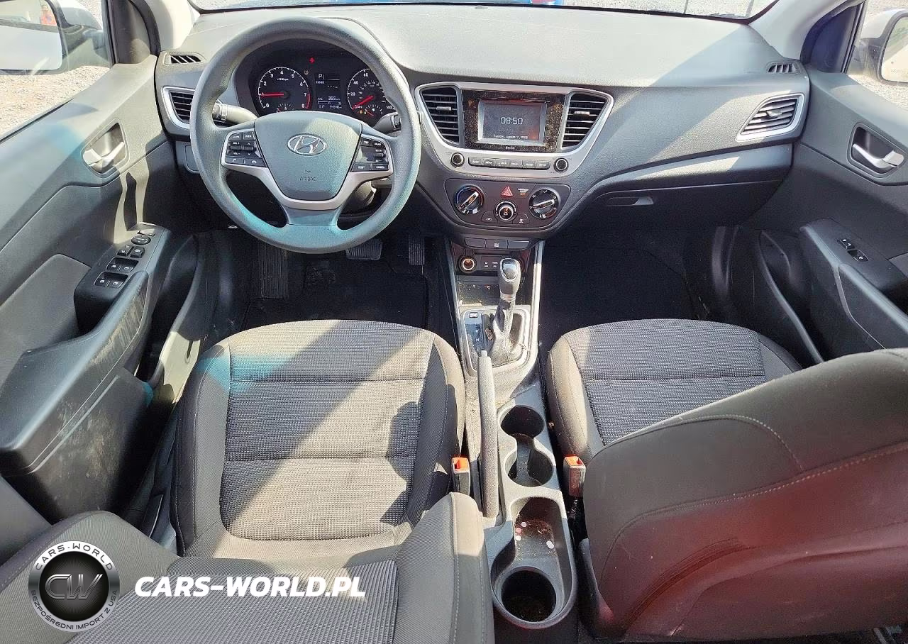 2020 Hyundai Accent Se VIN:3KPC24A67LE106314 - 8