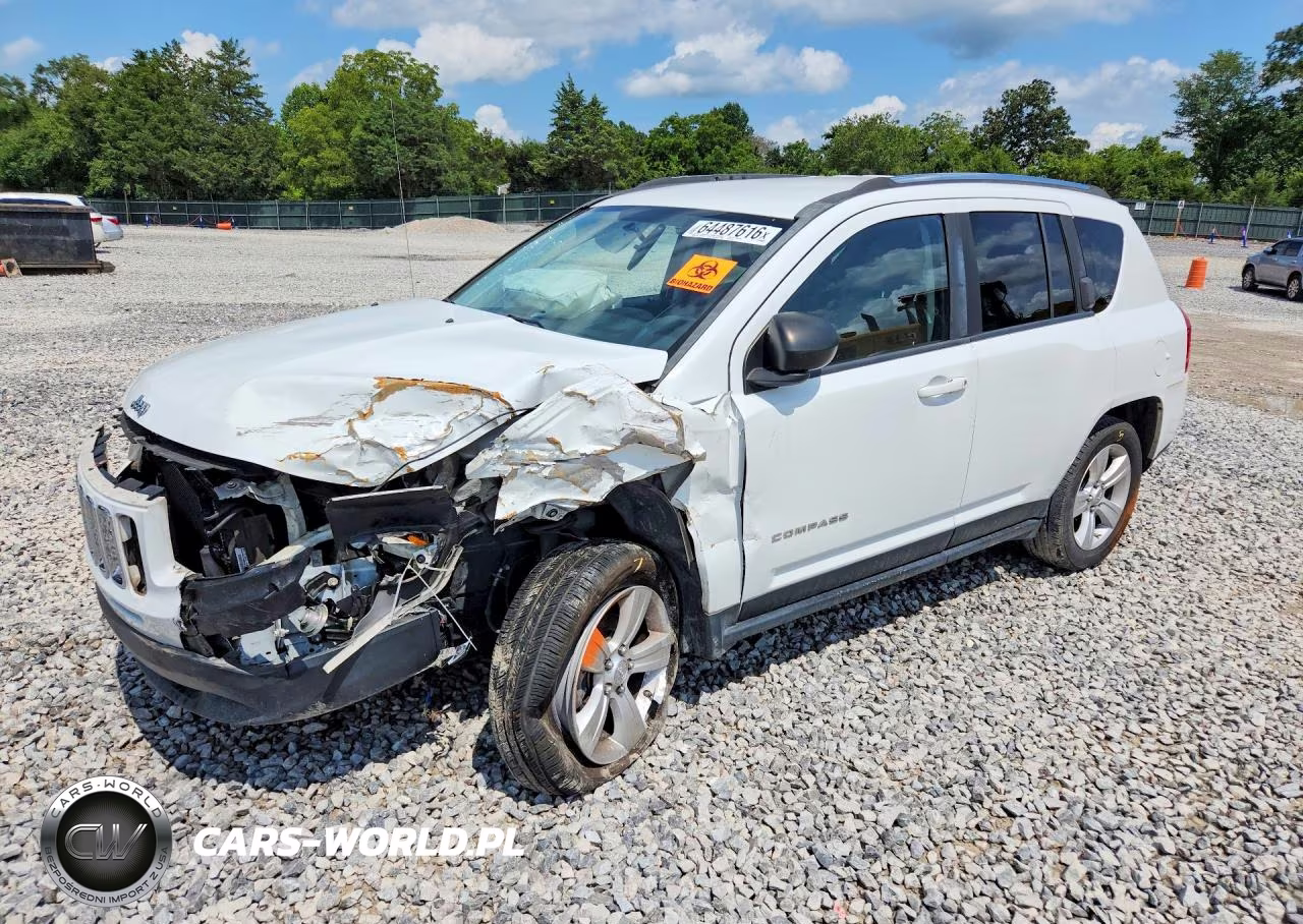 2012 Jeep Compass Sport VIN:1C4NJCBA2CD677171 - 1