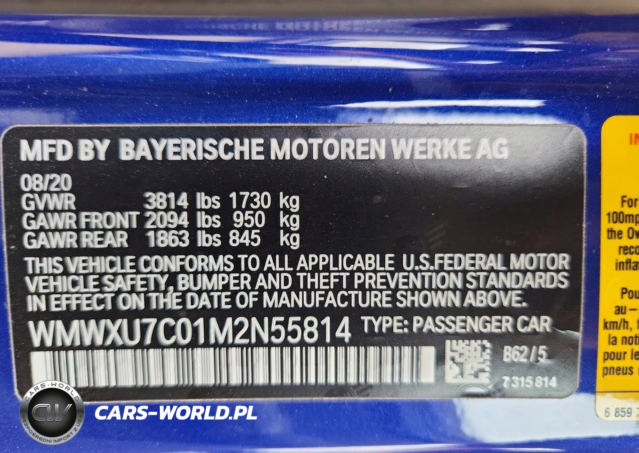 2021 Mini Cooper VIN:WMWXU7C01M2N55814 - 12