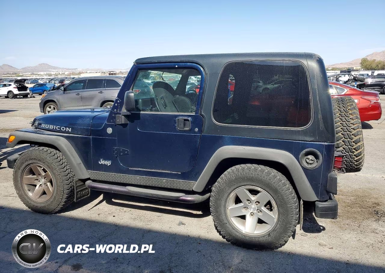 2004 Jeep Wrangler - Tj Rubicon VIN:1J4FA69S14P710577 - 2