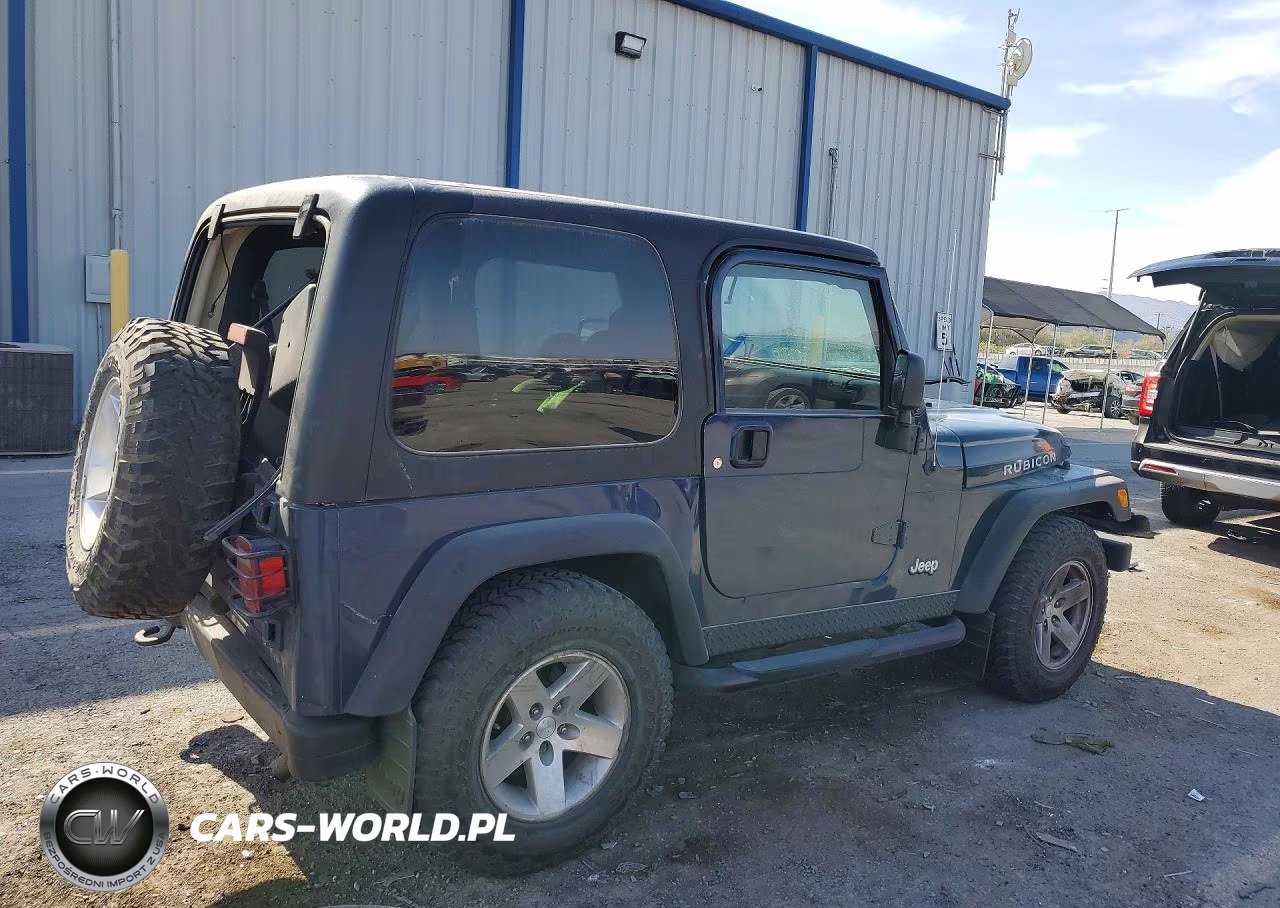 2004 Jeep Wrangler - Tj Rubicon VIN:1J4FA69S14P710577 - 3