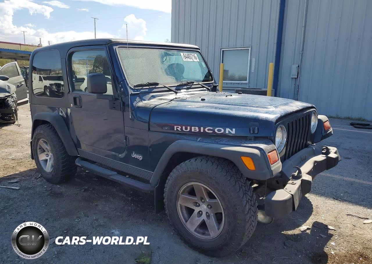 2004 Jeep Wrangler - Tj Rubicon VIN:1J4FA69S14P710577 - 4