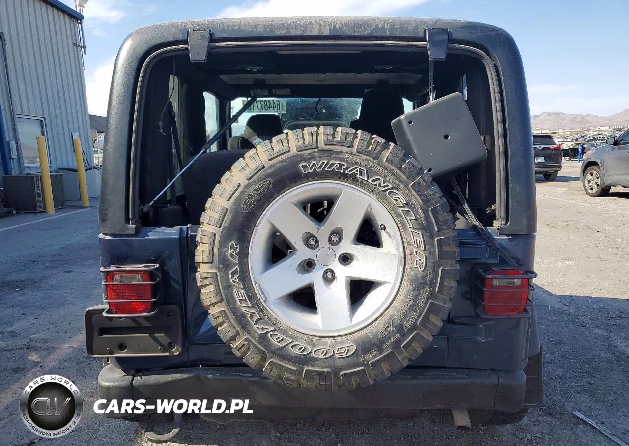 2004 Jeep Wrangler - Tj Rubicon VIN:1J4FA69S14P710577 - 6