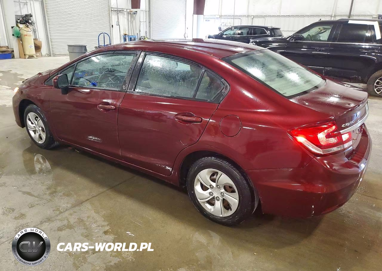 2014 Honda Civic Lx VIN:19XFB2F57EE009683 - 2