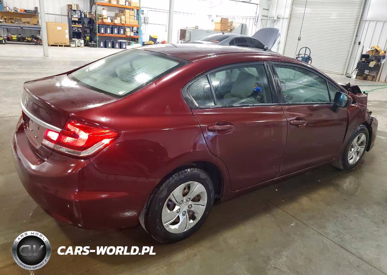 2014 Honda Civic Lx VIN:19XFB2F57EE009683 - 3