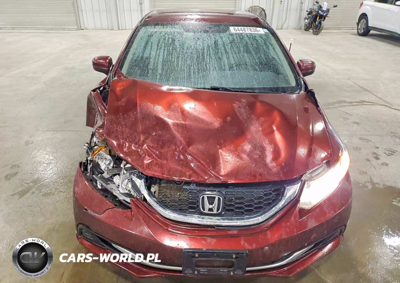 2014 Honda Civic Lx VIN:19XFB2F57EE009683 - 5