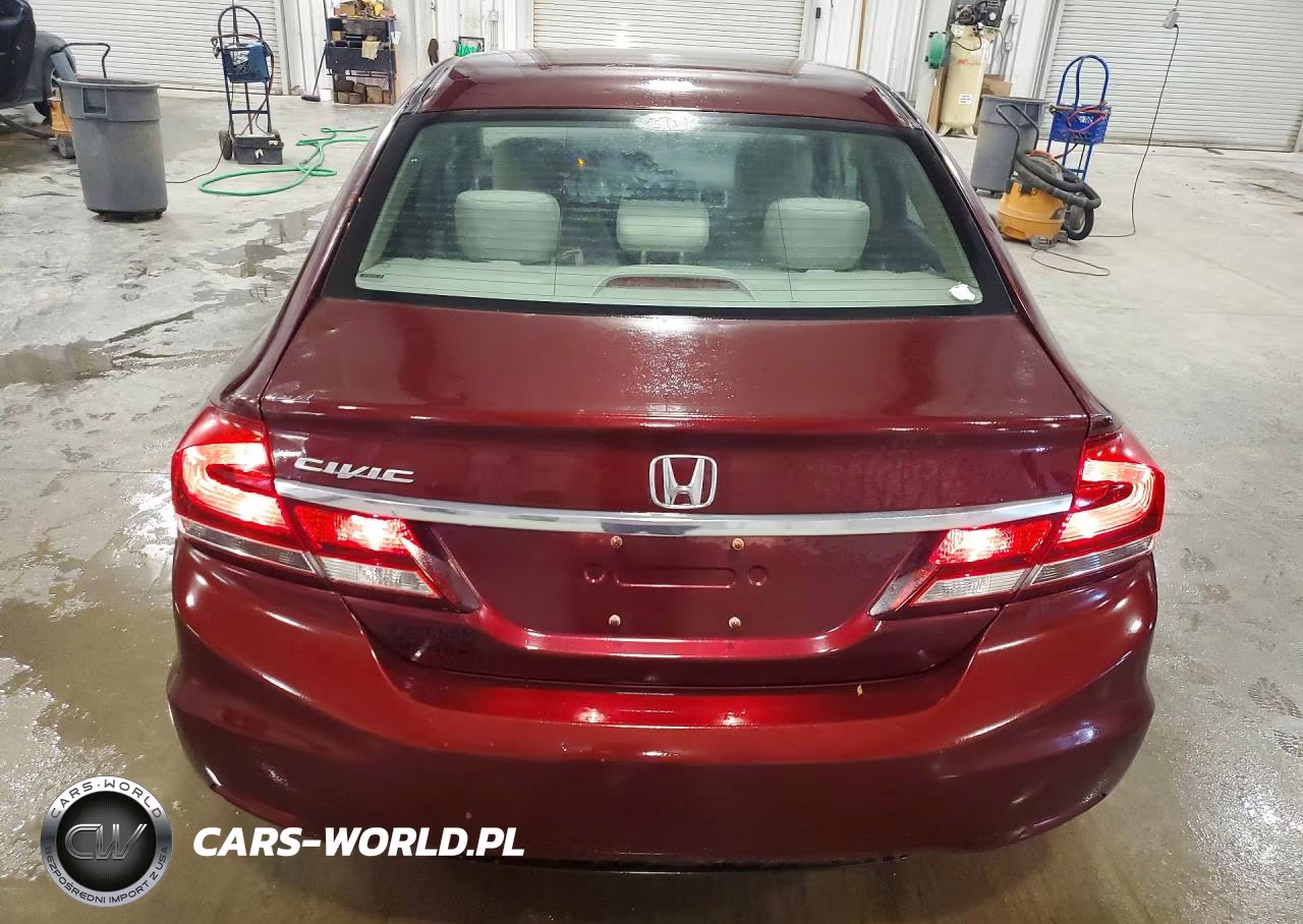 2014 Honda Civic Lx VIN:19XFB2F57EE009683 - 6