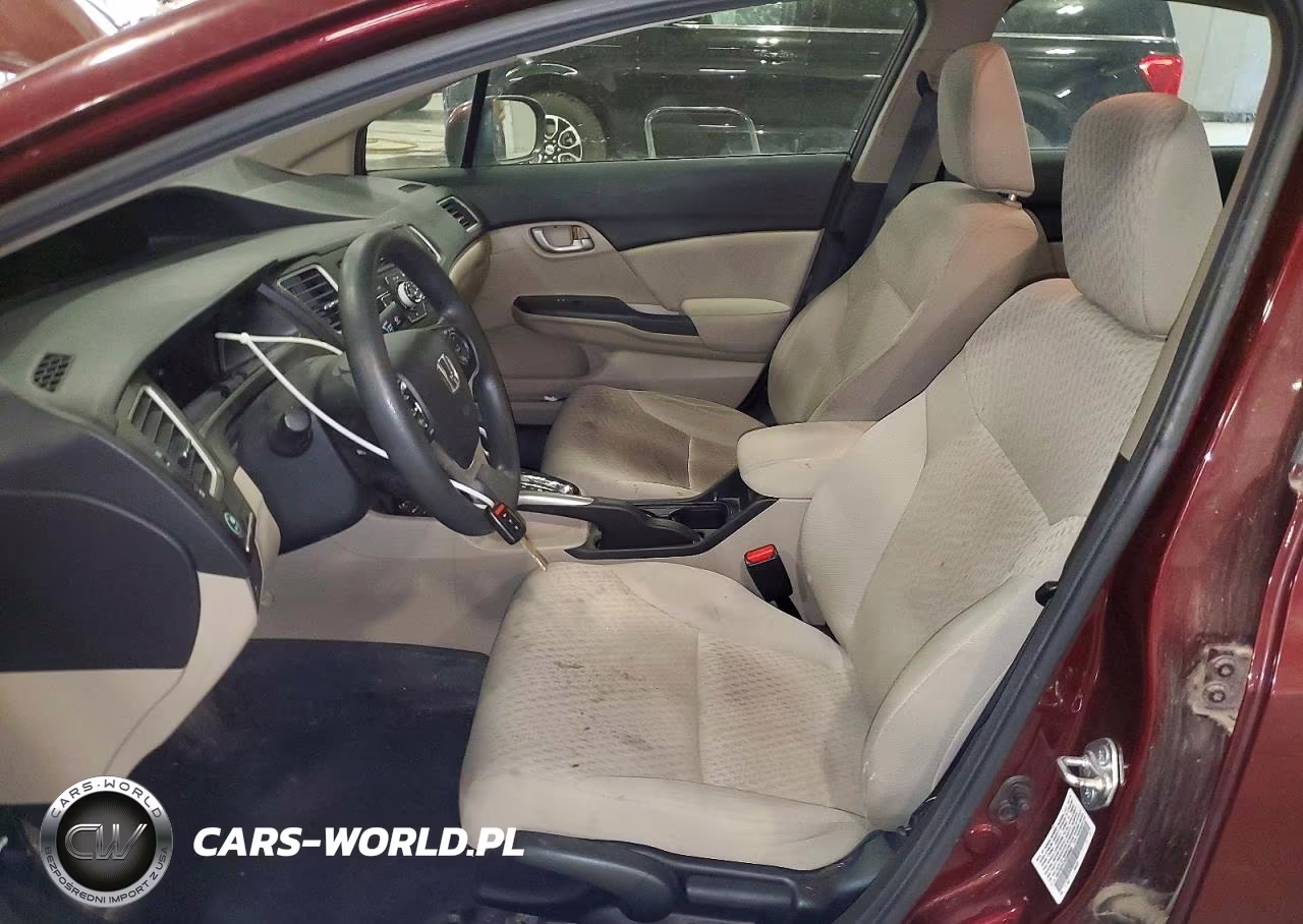 2014 Honda Civic Lx VIN:19XFB2F57EE009683 - 7