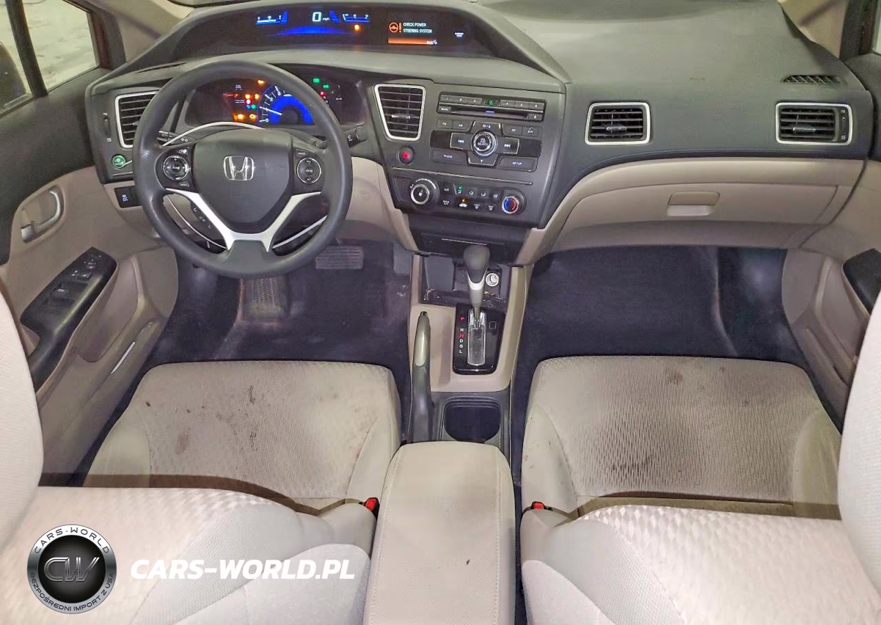 2014 Honda Civic Lx VIN:19XFB2F57EE009683 - 8