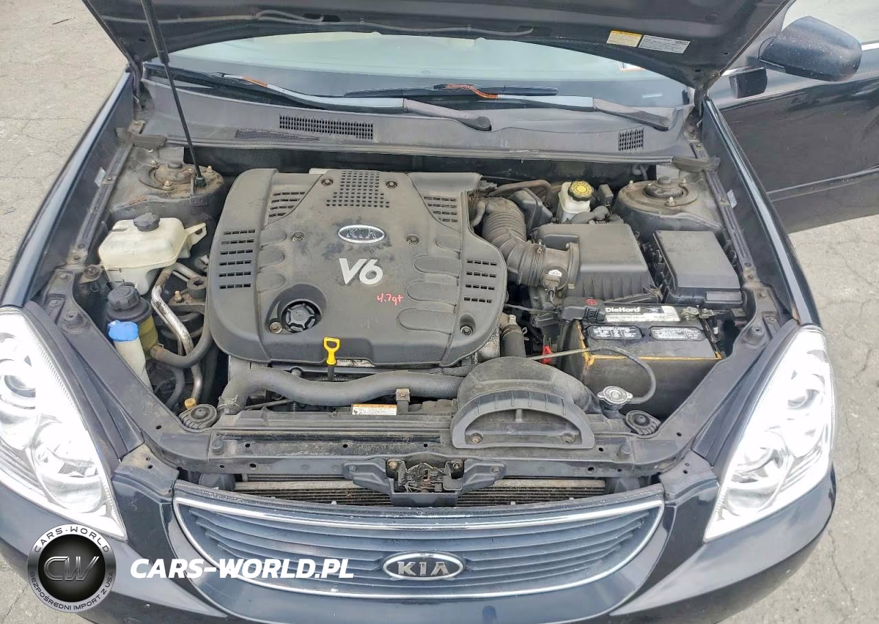 2007 Kia Optima Lx VIN:KNAGE124675126816 - 11