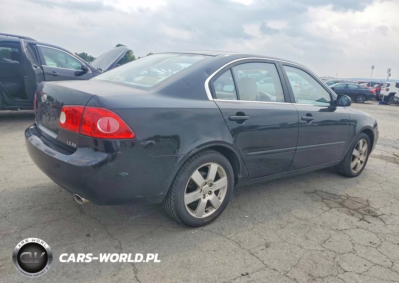 2007 Kia Optima Lx VIN:KNAGE124675126816 - 3