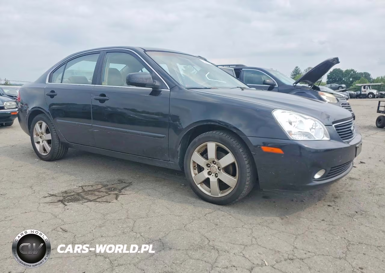2007 Kia Optima Lx VIN:KNAGE124675126816 - 4