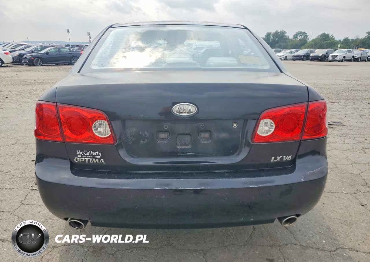 2007 Kia Optima Lx VIN:KNAGE124675126816 - 6