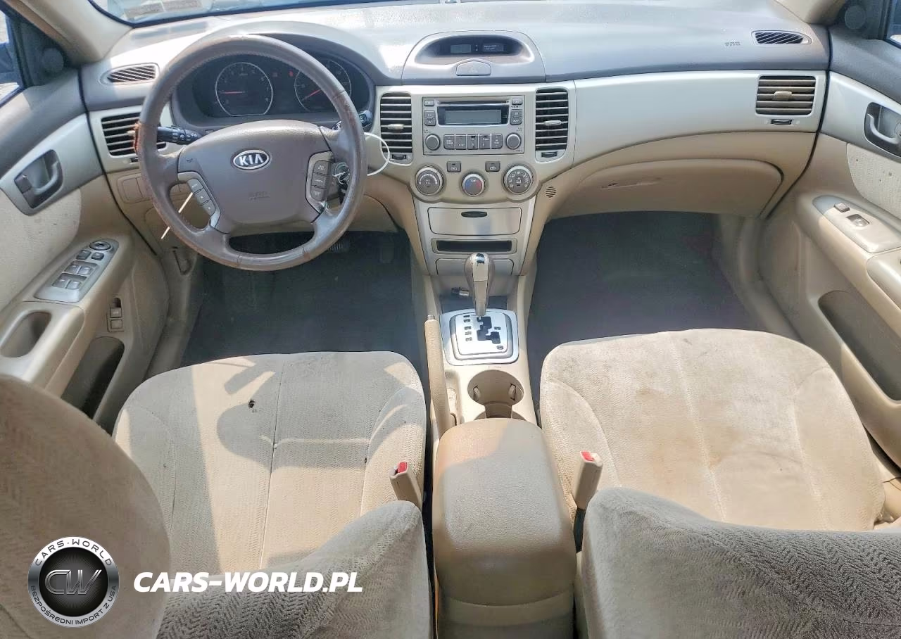 2007 Kia Optima Lx VIN:KNAGE124675126816 - 8