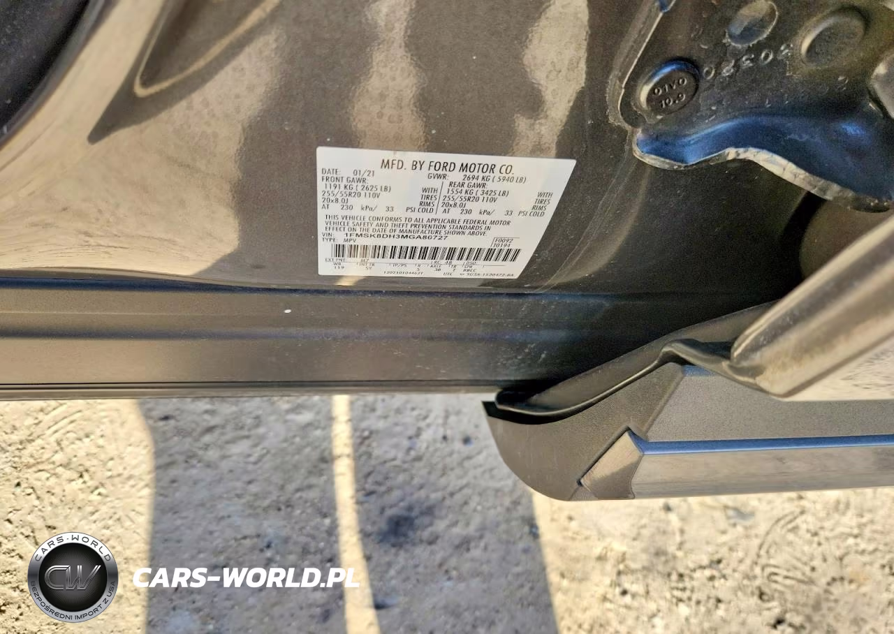 2021 Ford Explorer Xlt VIN:1FMSK8DH3MGA80727 - 14