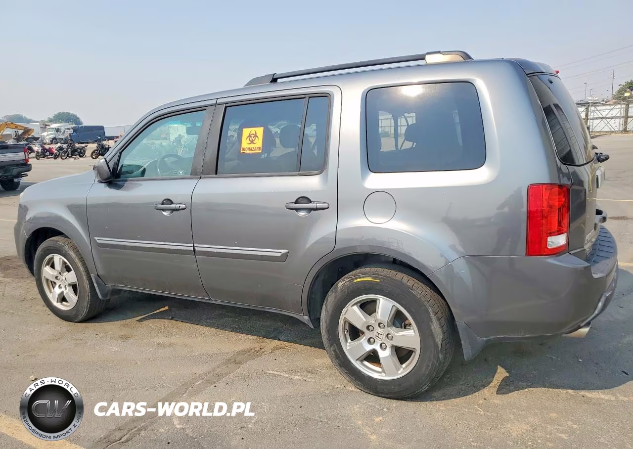 2011 Honda Pilot Ex-L VIN:5FNYF4H58BB027282 - 2