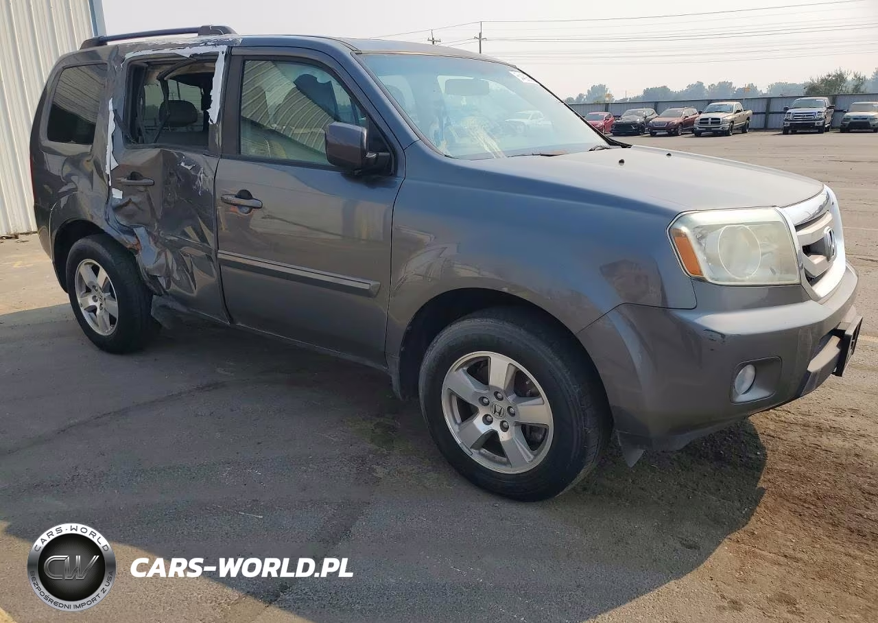 2011 Honda Pilot Ex-L VIN:5FNYF4H58BB027282 - 4