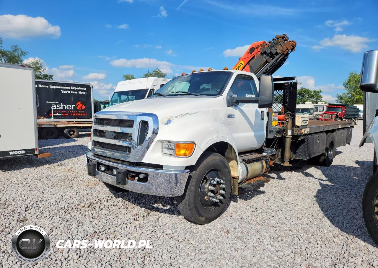 2015 Ford F750 Super Duty Crane Truck