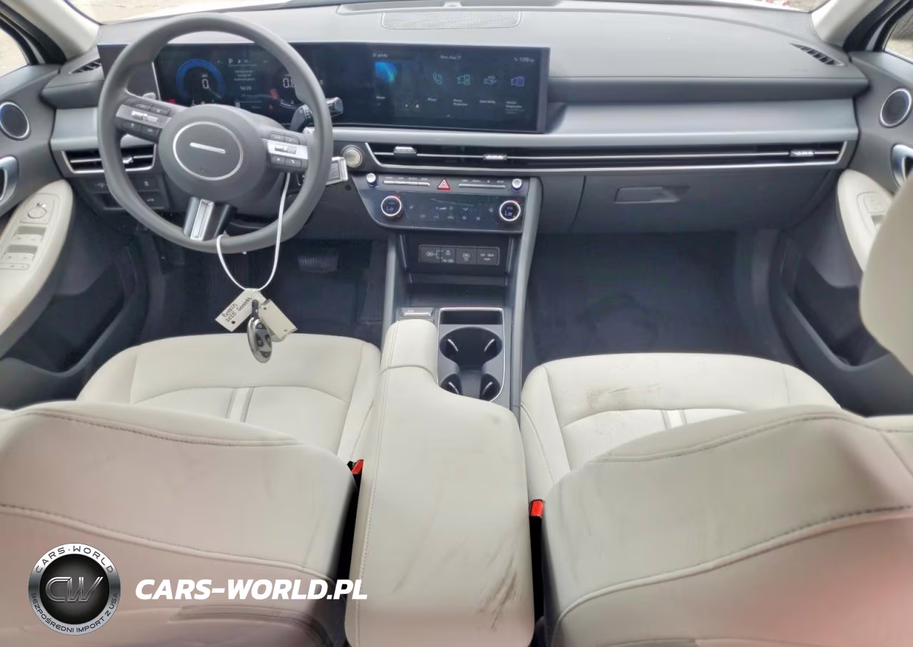 2025 Hyundai Sonata Sel VIN:KMHL64JA7SA506556 - 8