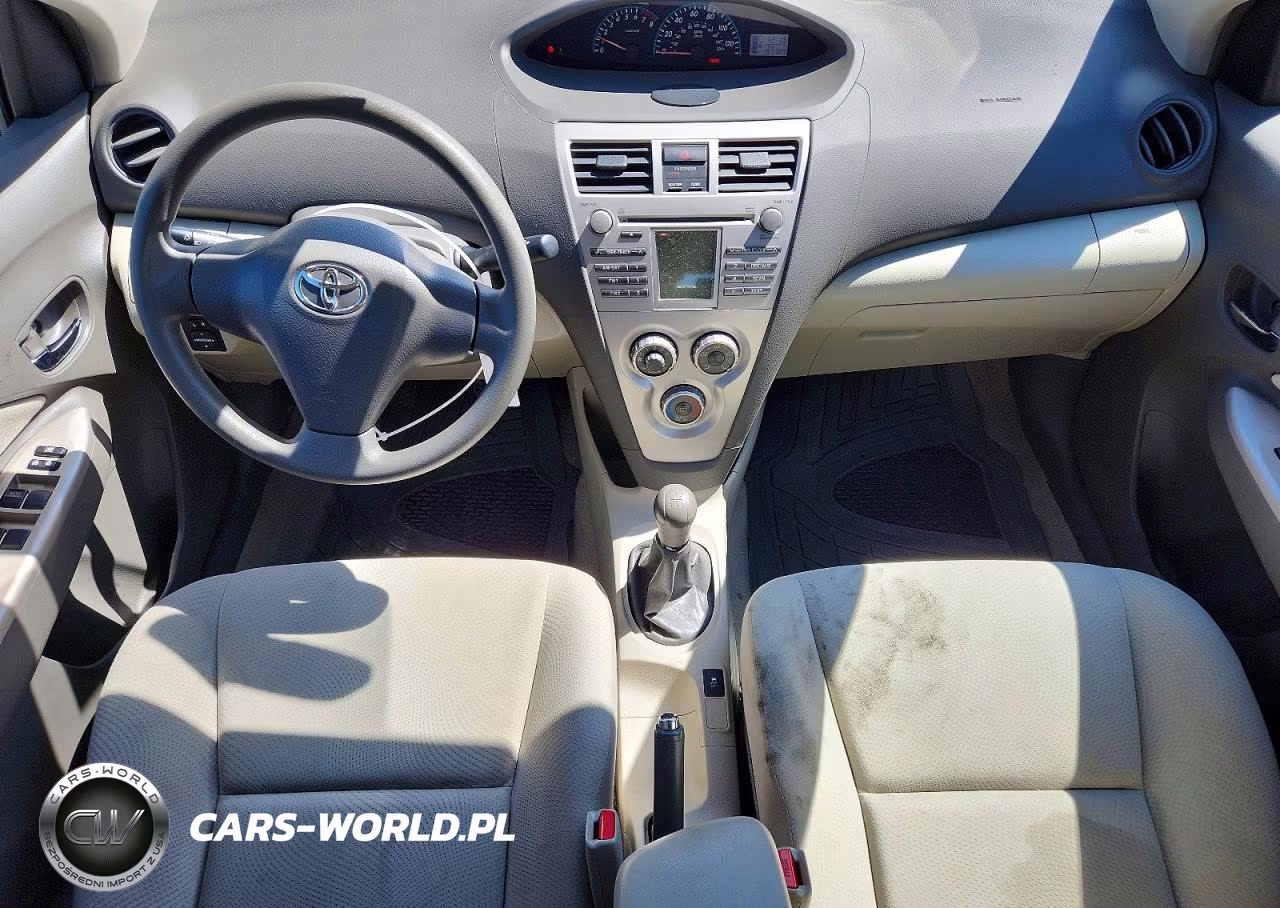 2011 Toyota Yaris Base VIN:JTDBT4K31B1406199 - 8